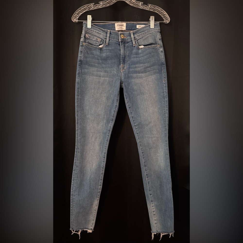 Frame Denim Women's Blue Skinny Jeans